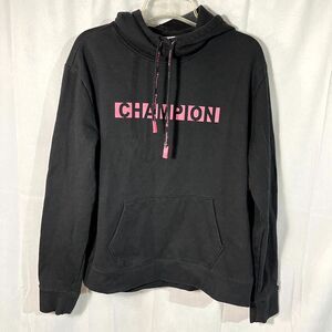 Champion Black‎ and Pink Sweatshirt Size L Womens